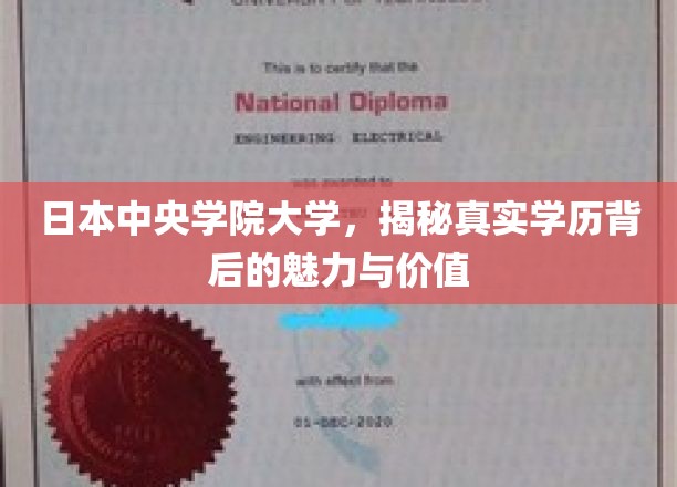 日本中央学院大学，揭秘真实学历背后的魅力与价值