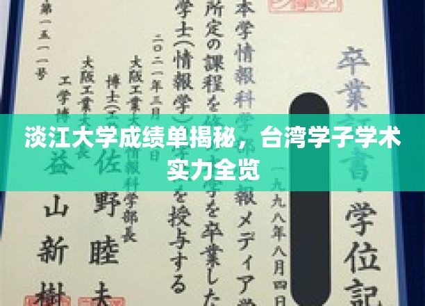 台湾淡江大学学子实力大揭秘，学术风采一览无余