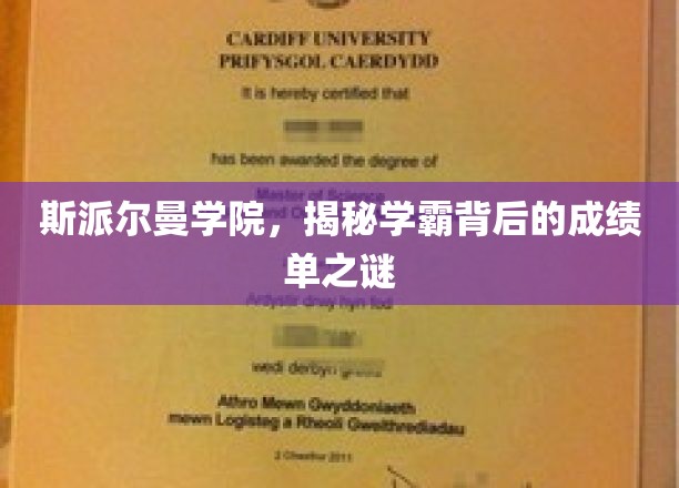 揭开斯派尔曼学院学霸们的卓越成绩面纱