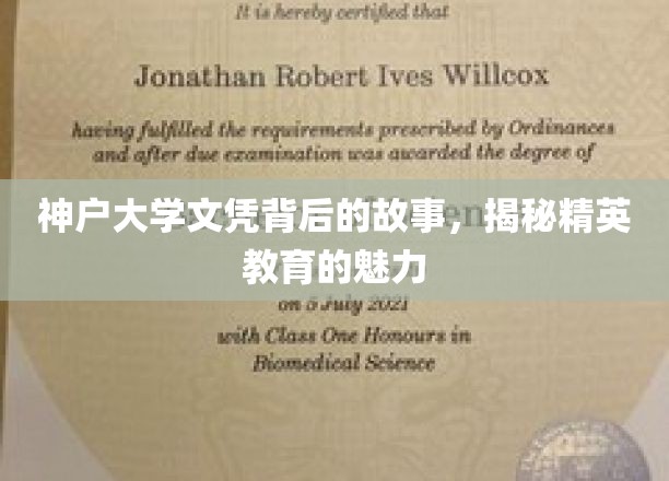 神户大学文凭背后的传奇，探寻精英教育的独特魅力