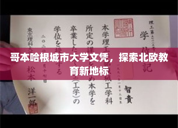 哥本哈根城市大学文凭，探索北欧教育新地标