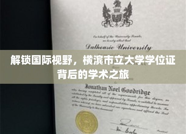 解锁国际视野，横滨市立大学学位证背后的学术之旅