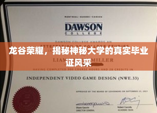 探寻龙谷荣耀，揭秘神秘学府的毕业证风采之谜
