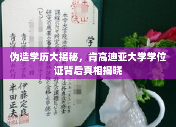 学历造假风波，肯高迪亚大学学位证之谜揭露