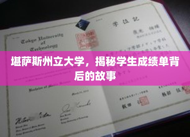 堪萨斯州立大学，揭秘学生成绩单背后的故事