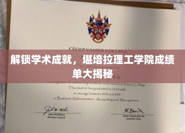 揭秘堪培拉理工学院成绩单，解锁学术成就之路