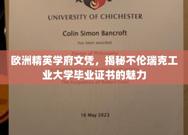 解锁不伦瑞克工业大学，欧洲精英学府的卓越文凭魅力