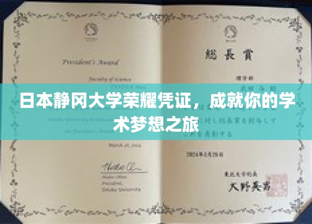 静冈大学荣耀启航，成就学术梦想的非凡旅程