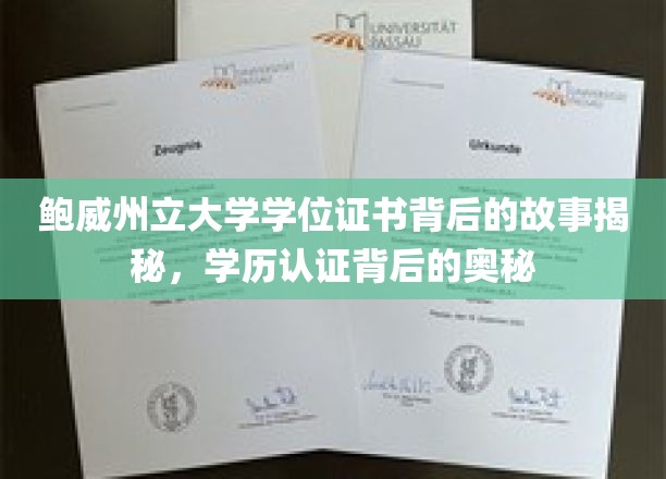 探寻鲍威州立大学学位证书之谜，学历认证的神秘面纱