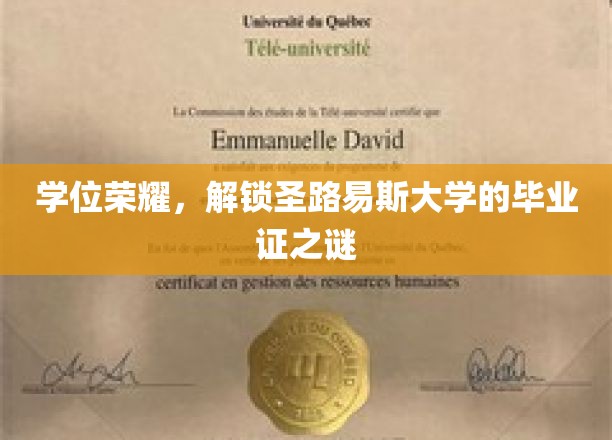 圣路易斯荣耀揭秘，一探毕业证书背后的学位奥秘