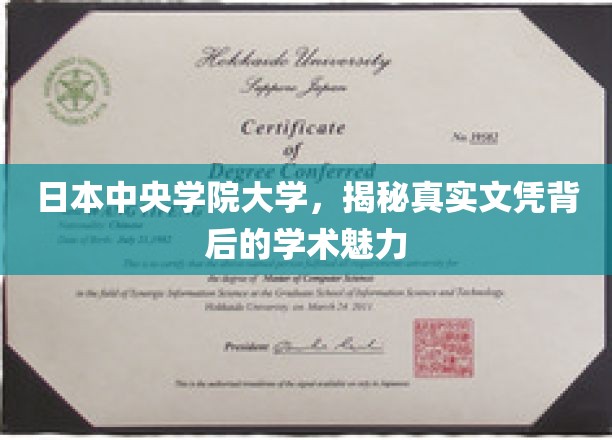 日本中央学院大学，揭秘真实文凭背后的学术魅力