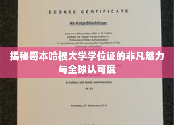 哥本哈根大学学位证，揭秘其独特魅力与全球广泛认可的背后故事