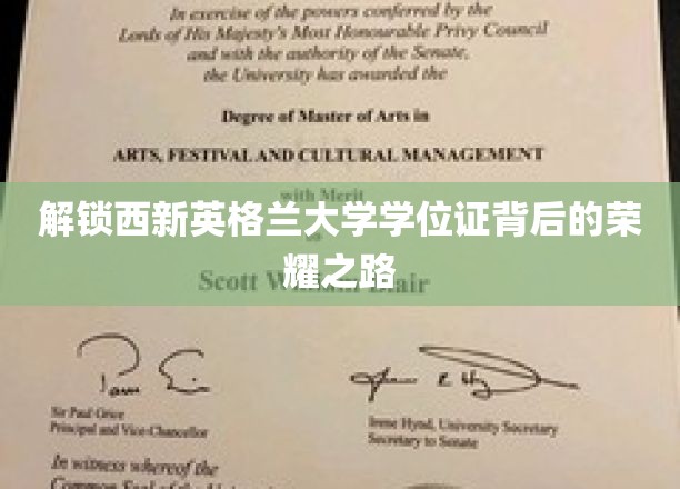 探寻西新英格兰大学学位荣耀背后的独特历程