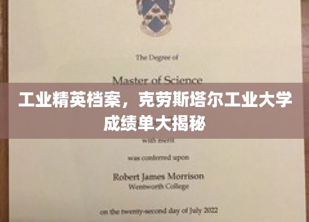 工业精英档案，克劳斯塔尔工业大学成绩单大揭秘