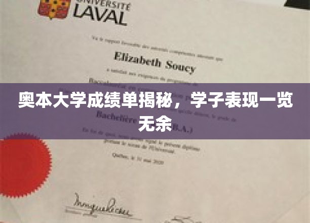 奥本大学成绩单背后，学子实力展现全解析