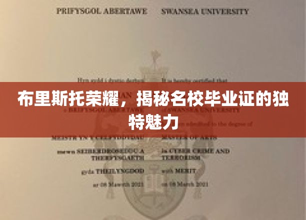 名校光环下的布里斯托荣耀，毕业证背后的非凡魅力揭秘