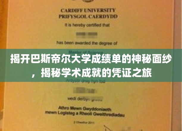 解码巴斯帝尔大学成绩单，一探学术成就的神秘证书之旅