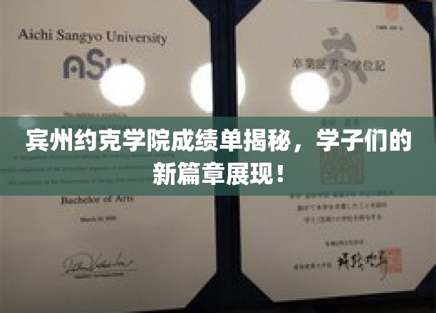 宾州约克学院学子风采，揭开新篇章的神秘面纱