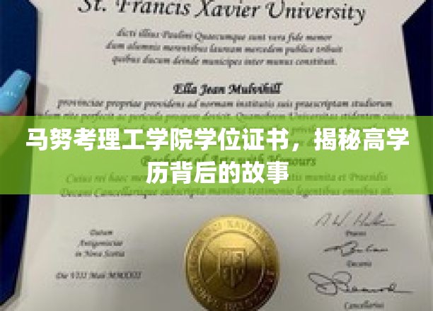 马努考理工学院学位证书，揭开高学历背后的传奇故事