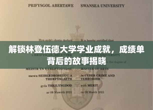 林登伍德大学学霸之路，揭秘学业辉煌背后的故事