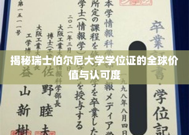 解码瑞士伯尔尼大学学位证的全球通行证，价值与认可度大揭秘