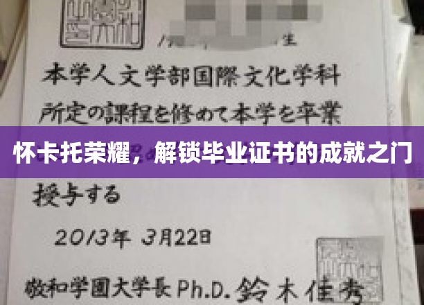 怀卡托荣耀，解锁毕业证书的成就之门