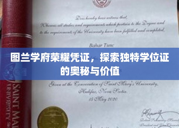 学位荣耀之谜，图兰学府凭证的非凡魅力与价值解析