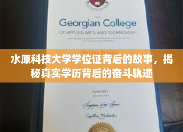 水原科技大学学位证书背后的故事，探寻真实学历背后的奋斗足迹