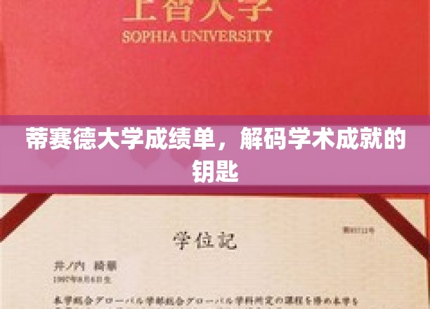 揭开蒂赛德大学成绩单的秘密，解锁学术卓越之门