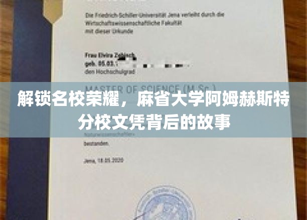 解锁名校荣耀，麻省大学阿姆赫斯特分校文凭背后的故事