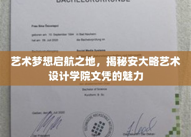 梦想扬帆，探索安大略艺术设计学院文凭的独到魅力