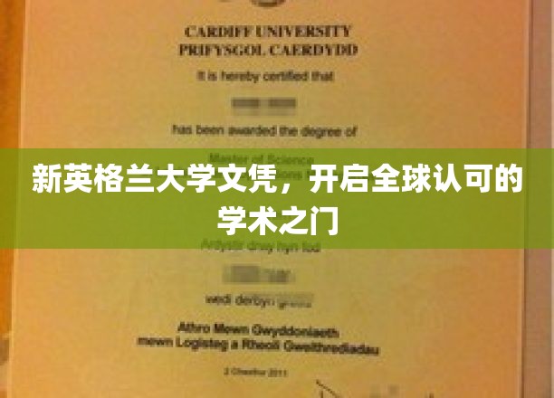 新英格兰大学文凭，引领全球认可的学术之路