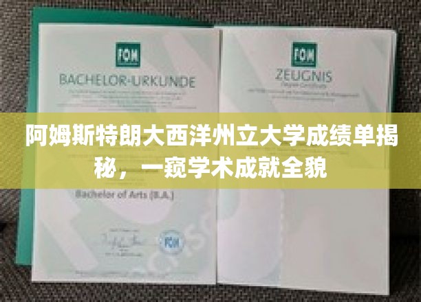 阿姆斯特朗大西洋州立大学成绩单大揭秘，探索学术辉煌瞬间