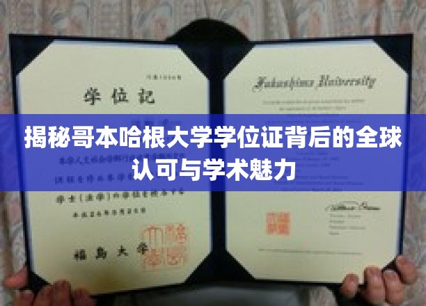 探索哥本哈根大学学位证的全球通行证，学术精英的国际化通行证