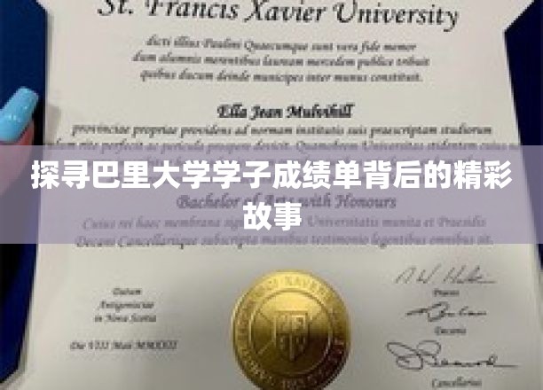 探寻巴里大学学子成绩单背后的精彩故事