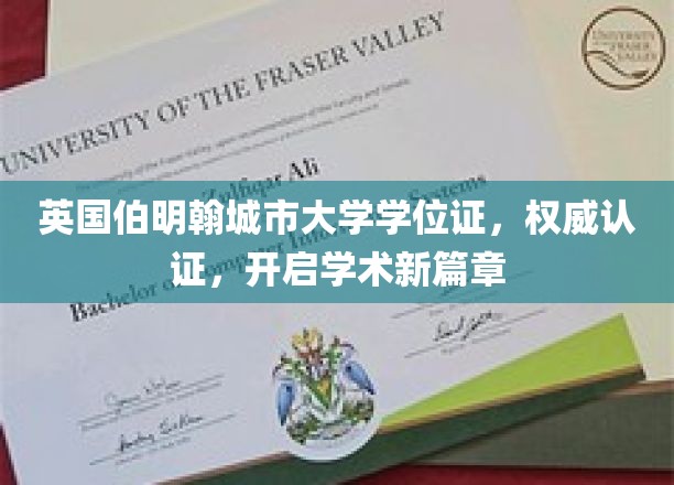 伯明翰城市大学学位证闪耀，成就学术梦想新起点