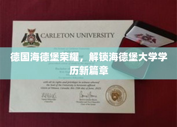 探寻海德堡之光，揭秘德国海德堡大学学历新里程