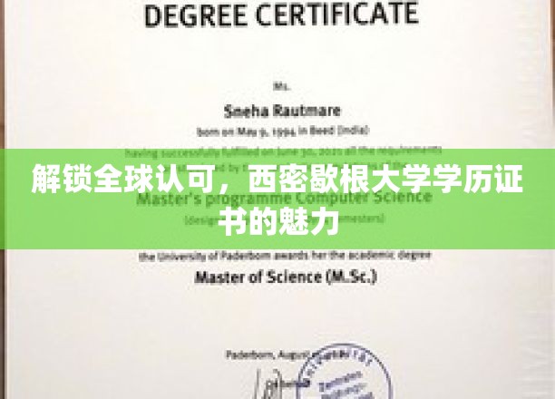 探索西密歇根大学学历证书的全球认可度