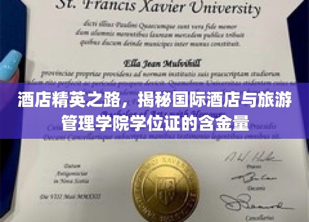 酒店界璀璨明珠，揭秘国际酒店与旅游管理学院学位证的非凡价值
