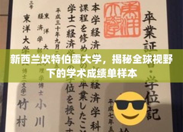 跨越国界，新西兰坎特伯雷大学学术成绩单全景解析