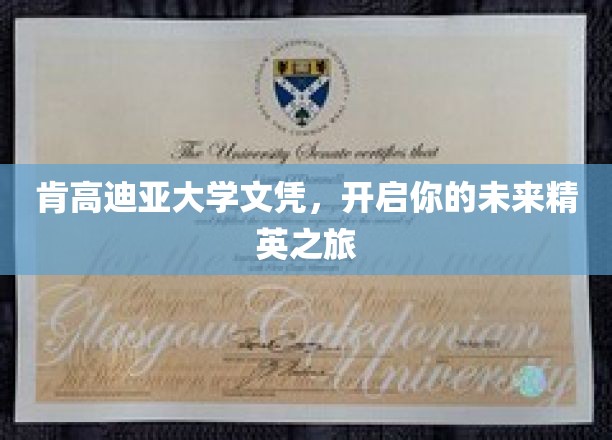 肯高迪亚大学文凭，开启你的未来精英之旅