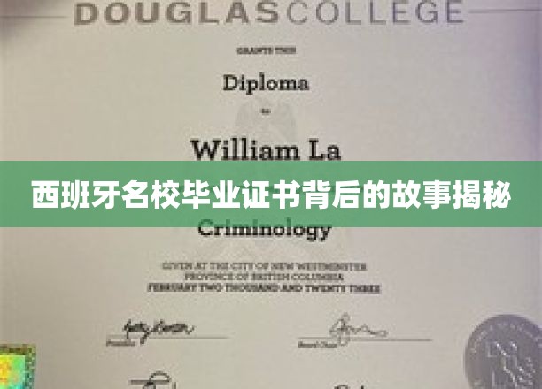 解码西班牙精英学府，毕业证书背后的传奇之旅