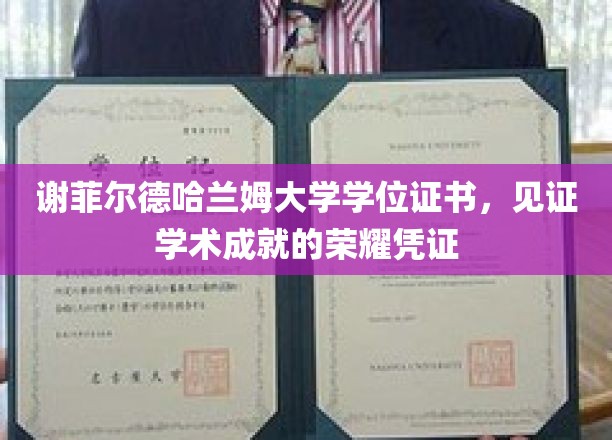 谢菲尔德哈兰姆荣耀章，学位证书承载学术巅峰的荣耀印记