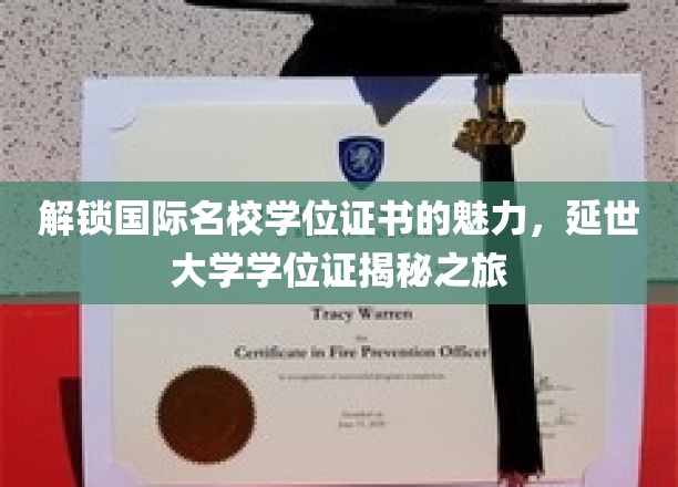 探索延世大学学位证书背后的全球名校光环