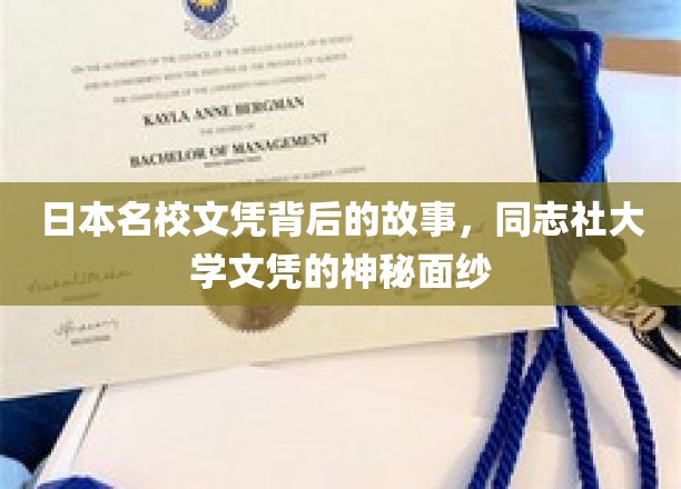 揭开日本顶尖学府同志社大学文凭的传奇面纱