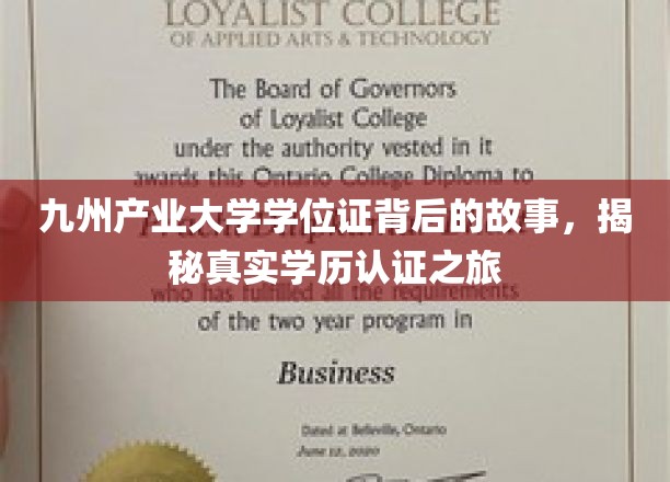 九州产业大学学位证探秘，揭秘学历认证背后的真实历程