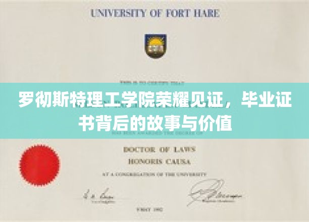 罗切斯特理工学院荣耀见证，毕业证书背后的故事与价值