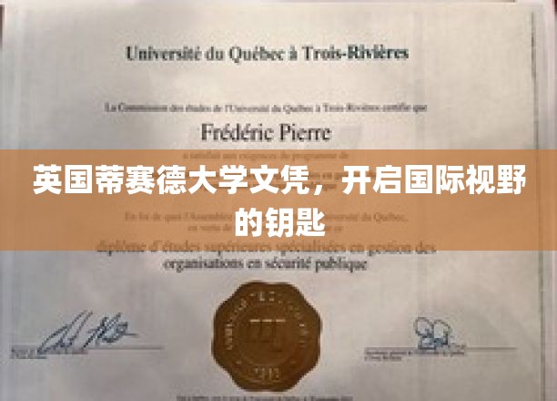 英国蒂赛德大学文凭，打开全球视野的通行证