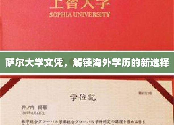 萨尔大学文凭，开启海外学历新篇章