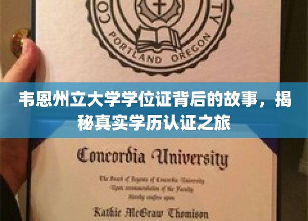 韦恩州立大学学位证背后的故事，揭秘真实学历认证之旅